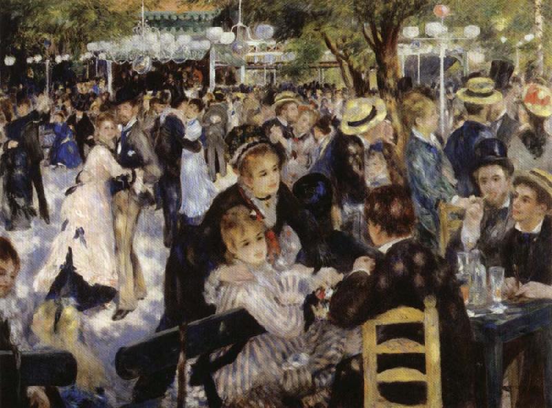 Pierre-Auguste Renoir Dance at the Moulin de la Galette oil painting picture